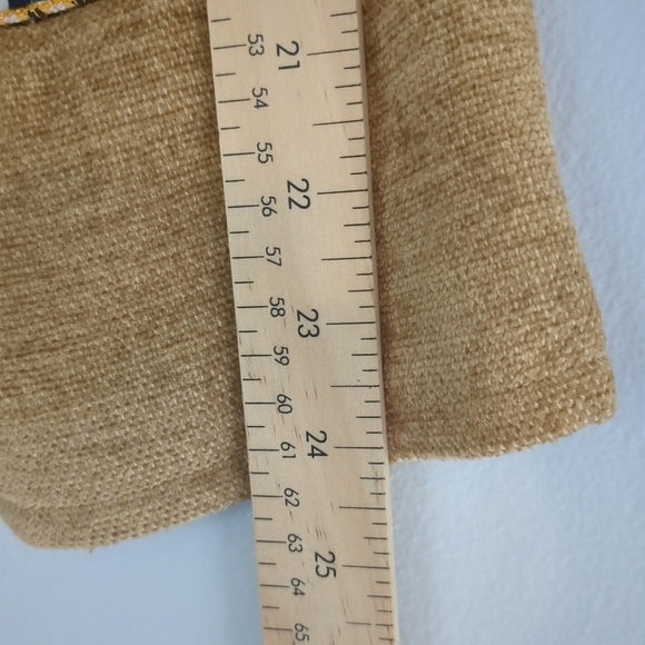 Black Cat Blazer Jacket Women's Medium Tan Patchwork Bead Embroidery Button - Picture 15 of 15